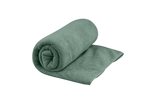 Sea to Summit Tek Towel, Plush Camping and Travel Towel - color: Sage Green, style: Large