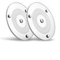2 Pack 12V LED Ceiling Dome Light 400LM, 4.75" Dimmable Interior Light for RV Boat Camper Van Travel Trailer Truck Sailboat Interior Lighting, Surface Mount & Touch Switch(Cool White) - color: 4.75" Cool White