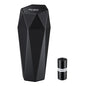 JUSTTOP Car Trash Can with Lid, Diamond Design Small Automatic Portable Trash Can with 1 Trash Bag, Easy to Clean, Used in Car Home Office (Black) - color: Black-1PCS, size: 1PCS