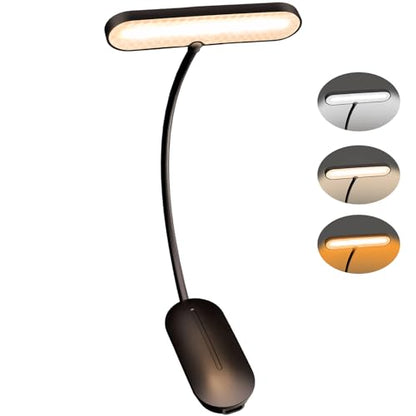 Book Lights for Reading at Night, Reading Light for Books in Bed, Portable LED with 3 Brightness Levels,80 Hours Runtime,Rechargeable Clip Lamp for Books,Magazines,Travel,Student,Adult,Night Readers