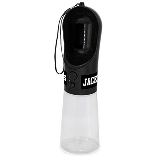Dog Water Bottle. NFL Jacksonville Jaguars PET Water Bottle. Best Cat Water Bottle. Water Fountain Dispenser for Dogs & Cats. - color: Jacksonville Jaguars