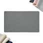 WePet Non-Slip Waterproof Pet Feeding Mat, 20x12 Inch - Silicone Dog & Cat Food Mat with Raised Edge to Stop Food Spills and Water Spills - Dishwasher Safe, Easy Clean - color: Rock Grey
