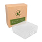 Soap Container, Shower Square Bar Holder Fit Handmade Soap, Travel Soap Case (Matt Clear) - color: Matt Clear