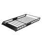 TOOENJOY 59 x 35.4 x 4.7 Inch Roof Cargo Basket Carrier, Car Top Luggage Holder for Car, SUV and Pickup, 200 LBS Capacity - size: L59 x W35 Inch without Hitch