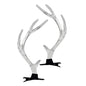 2PCS Clear Christmas Antler Hair Clip Festival Headwear For Woman Kids Bangs Taking Photo Shopping Travel Anti Slip Reindeer Antler Hair Clips Reindeer Hair Clips Reindeer Antler Hair Clips Kids Hair