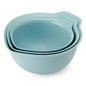 KitchenAid Universal Nesting Plastic Mixing Bowls - color: Mineral Water, size: Set of 3