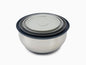 Joseph Joseph Prep&Store- Stainless Steel Mixing Nest Bowls with Lids, 8 piece Metal Bowl food Storage Set, Stainless Steel