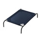 Coolaroo Original Elevated Dog Bed - Breathable Off-The-Ground Pet Bed with Cooling Fabric, Joint Relief & Moisture-Resistant Fabric, 100% Recyclable, Easy Clean, Navy Blue, Medium - color: Navy Blue, style: Medium Dog Bed