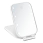 Conair Lighted Makeup Mirror, LED Vanity Mirror, 1X/3X Magnifying Mirror, Compact Travel Mirror, Battery Operated in White - size: 4.7"L x 3"W, style: Pocket Mirror