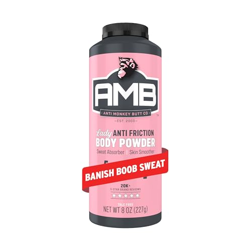 Anti Monkey Butt Body Powder for Women - Talc-Free Anti Chafing Powder for Sweat, Friction, & Itch Relief - Calamine Body Powder for Thigh Chafing, Skin Irritation, & Odor Control - 8 oz - size: 8 Ounce (Pack of 1)