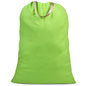 Cotton Canvas Laundry Bag with Handles & Drawstring Straps, Heavy Duty Extra Large Laundry Bags for Laundromat and Household, 25.5x34 Inch, Green - color: Green