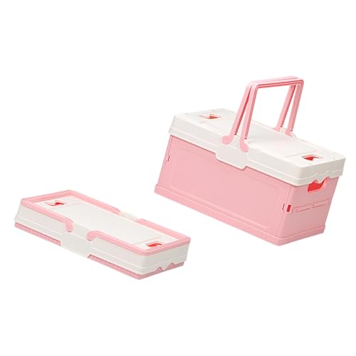 Multi Functional Foldable Container Storage Organiser for Camping Supplies Home Items Foldable Storage Box - color: B