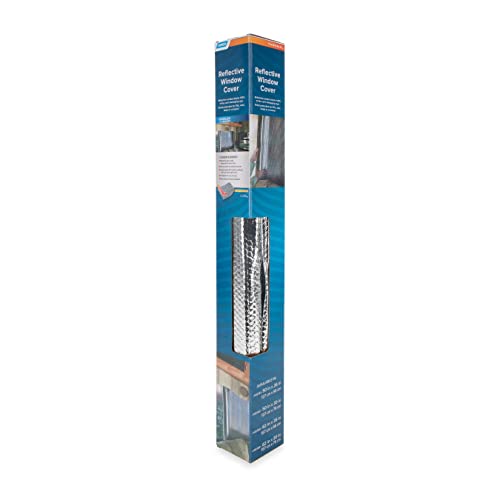 Camco 45161 50" x 26" SunShield Reflective Window Cover - size: 50 Inch x 26 Inch