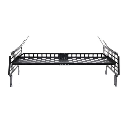 Top Roof Rack Cargo Hard Top Molle Panel Compatible with Ineos Grenadier 2020-2026，Aluminum Alloy Overhead Molle Panel Luggage Storage Carrier Metal Shelf Accessories