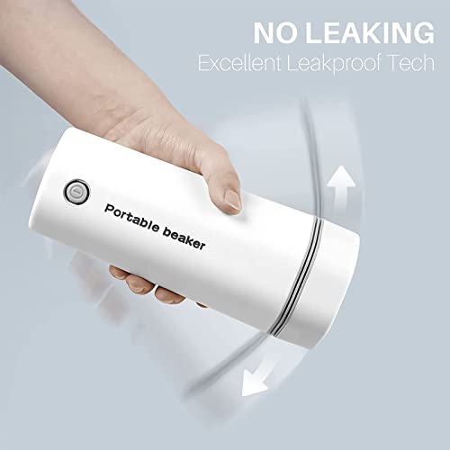 Electric Travel Kettle, Portable Electric Kettle, Mini Hot Water Boiler, Small Travel Tea Kettle Fast Boiling Water, One Cup Hot Water Maker, 350ml-White - color: Whit-350ml