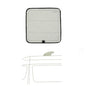 VanEssential Magnetic Insulated Roof Vent Sun Cover for MaxxAir Fan, Fantastic Fan 16.5" x 16.5" (COOL GRAY) - color: Cool Gray