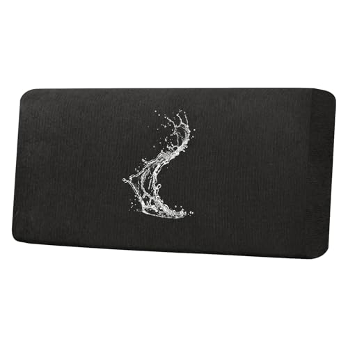 Waterproof Couch Cushion Covers - Stretch Washable Slipcover with Elastic Non-Slip Design, Furniture Protector for Pets,Kids (1 Cushion Loveseat, Black) - color: Black, size: 1 Cushion Loveseat