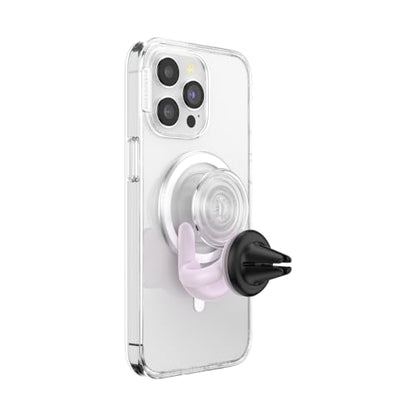 PopSockets Car Phone Mount, Vent Mount, Light Pink - Orchid - color: Orchid