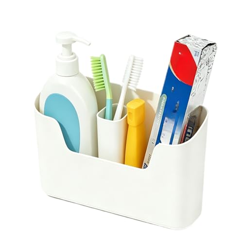 Under Sink Organizer & Wall Mount Storage Box, Multi-Use Cabinet Door Holder for Kitchen, Office, Bedside
