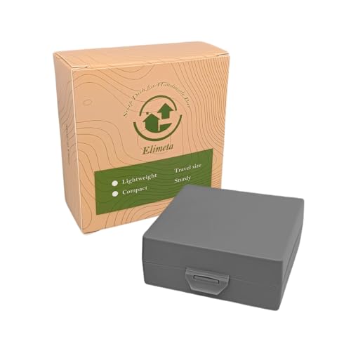 Soap Container, Shower Square Bar Holder Fit Handmade Soap, Travel Soap Case (Matt Grey) - color: Matt Grey