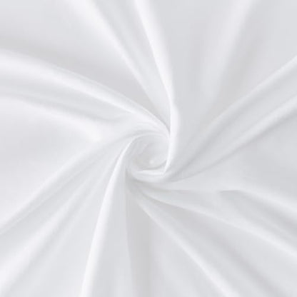 VACVELT Cot Fitted Sheet, 31 x 75 Inch White Cot Sheets, Ultra Soft and Breathable Microfiber Bed Cover Snug Fit for Narrow Twin/RV Bunk/Camper Bunk/Guest Beds/Trifold Mattress - color: White