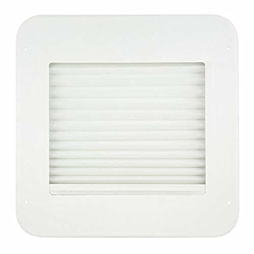 AP PRODUCTS A1W-15201612 RV WINDOW VENT SHADE; WHITE