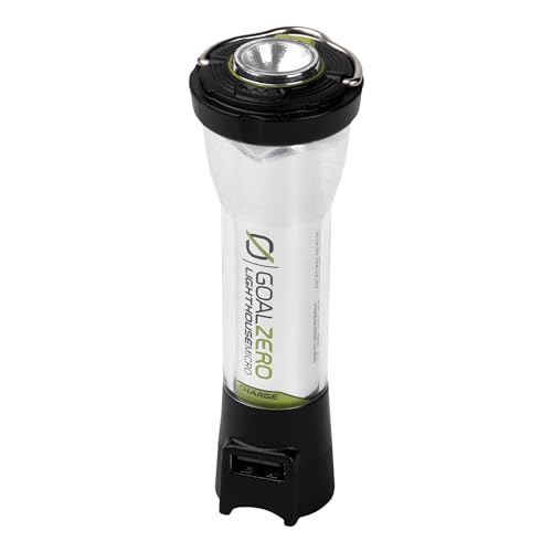 Goal Zero Lighthouse Micro Charge Flashlight, USB Rechargeable Flashlight for Car and Emergency Use - style: Lighthouse Micro Charge