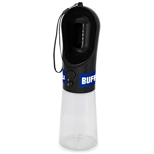 Pets First Dog Water Bottle. NFL Buffalo Bills PET Water Bottle. Best Cat Water Bottle. Water Fountain Dispenser for Dogs & Cats., 13.5oz (BUF-3344) - color: Buffalo Bills