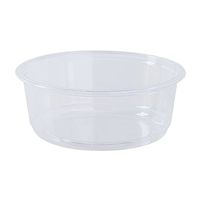 Karat 8oz PET Round Deli Container (117mm), FP-DC8-PET - 500 ct - size: 8oz