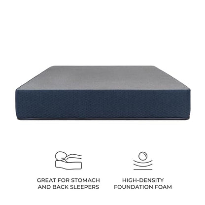 DREAMFOAM Brooklyn Bedding Copperflex Essential 6" Gel Memory Foam Mattress |Short Full 48x74|Made in Arizona - size: Short Full 48x74, style: 6" - Firm