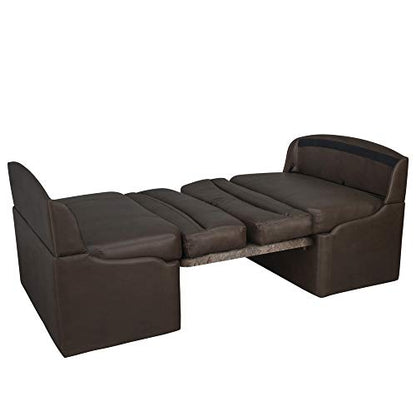RecPro 36" RV Dinette Booth Set with Table and Leg | Two Dinette Booths (Chestnut, Luna Imperial) - color: Luna Imperial, size: Chestnut