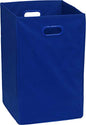 Simple Houseware Foldable Closet Laundry Hamper Basket, Dark Blue - color: Dark Blue