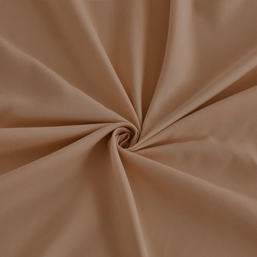 Kingnex Queen Sleeper Sofa Bed Sheets for 60x74 Pull Out Sofa Bed with 4-6 Deep Pocket Soft Double Brushed 1800 Microfiber 4 Piece Bedding Set Coffee - color: Coffee, size: Sleeper Sofa Queen