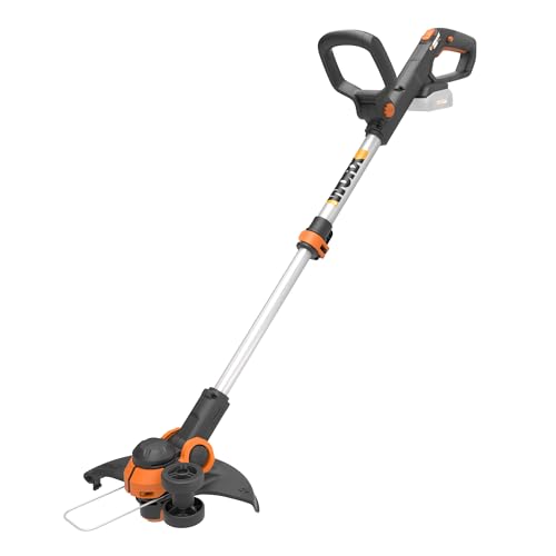 Worx Cordless String Trimmer & Lawn Edger, 12" Electric Weed Wacker with Command Feed, 20V Weed Eater with 4.63 LBS, Batteries & Charger Not Included, WG163.9 - style: 2 in 1 Trimmer/Tool Only