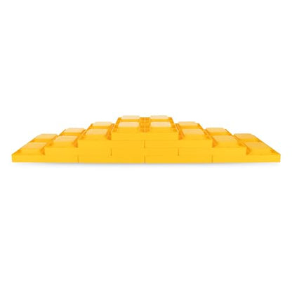 Camco RV Leveling Blocks - Features Interlocking Nested Design & Storage Bag for RV Storage and Organization - Each Leveling Block Measures 8.5" x 8.5" x 1" - 10-Pack, Design May Vary (44510) - size: 10-Pack, style: Leveling Block