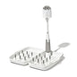 OXO Tot Travel Size Drying Rack with Bottle Brush- Gray - color: Gray