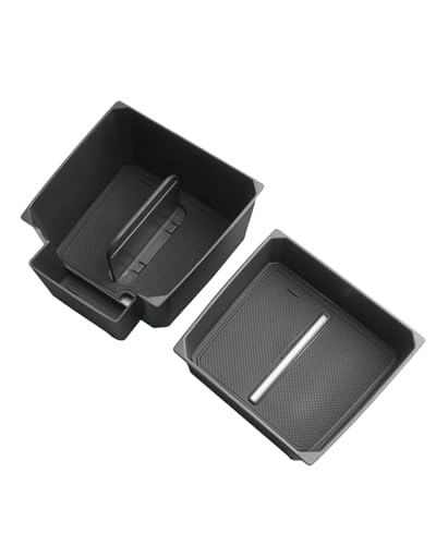 CDEFG for 2023-2025 Colorado Canyon Center Console Organizer Tray for 2023-2025 Chevy Colorado GMC Canyon Middle Console Organizer Armrest Storage Box 2024 Colorado 2025 Canyon Truck Accessory,2PCS - color: 2Pcs for 2023-2025 Colorado Canyon