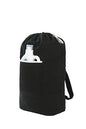 Canvas Laundry bag, Washable Laundry backpack, Adjustable Straps, Large Front Pocket, Drawstring Closure (BLACK, XX-Large) - color: BLACK, size: XX-Large