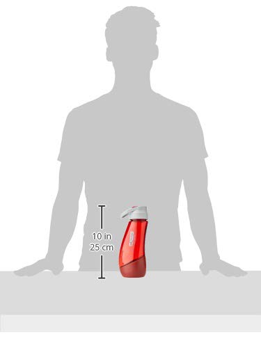 Kurgo Gourd (TM) Travel Dog Water Bottle & Dog Water Dispenser, Barn Red - color: Barn Red
