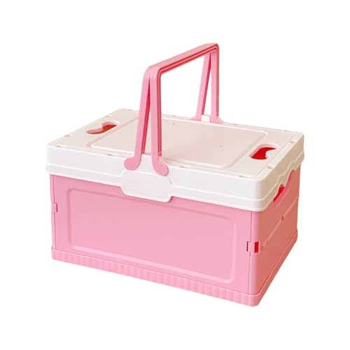 Folding Container with Lid for Camping Home Use Outdoor Gear Storage Organiser for Small Spaces Home Storage Organiser - color: A, size: S