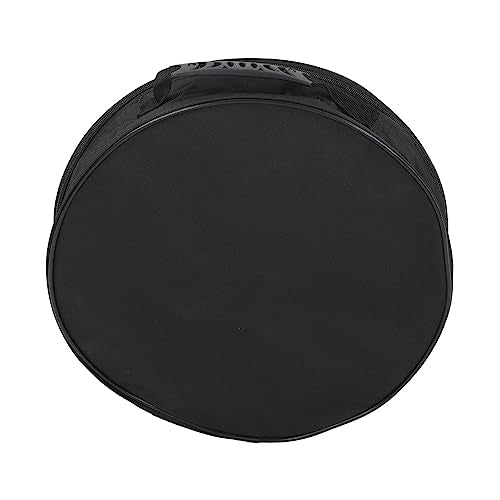 Tissting Round Cable Storage Bag 14.6 Inch - Waterproof Flame Retardant Organizer for EV Charging Cables, Jumper Cables, RV Sewer Hoses & Extension Cords, Portable with Handle