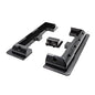 Solar Panel Mounting Brackets ABS Corner Bracket Kit 7PCS, Drill-Free Widely Used on Roofs of RV, Caravans, Vehicles, Camper Vans, Sheds, Garages, Deck of Boats, Black - color: Black
