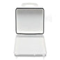 Kemp USA 24 Capacity Unit Plastic First Aid Kit Box with Weather-Resistant Gasket Empty Mountable Medical Storage Case Durable Living Hinge & Secure Clasps (Medium) - size: Medium