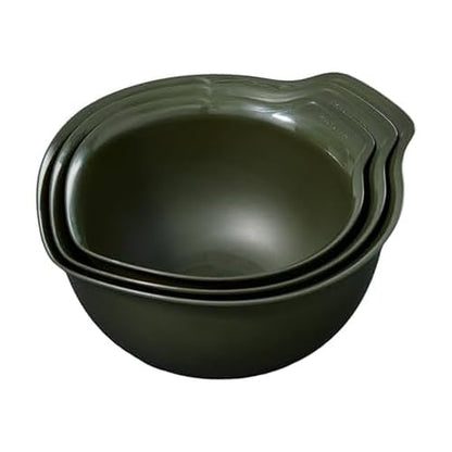 KitchenAid Universal Nesting Plastic Mixing Bowls, Set of 3, 2.5 quart, 3.5 quart, 4.5 quart, Evergreen - color: Evergreen, size: Set of 3