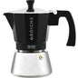 GROSCHE Milano Induction Stovetop Espresso Maker Moka Pot for Greca, Induction, Electric & Gas Stoves, Dishwasher Safe Stovetop Espresso Maker | 6 Espresso Cup, Black - color: Induction, Black, size: 6 espresso cups