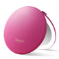Fancii Taylor Compact Travel Mirror with Light, Rechargeable, 10x /1x Magnifying, 3 LED Light Settings - Best for Makeup, On The Go Touch-Ups, (Magnolia Burst) - color: Magnolia Burst