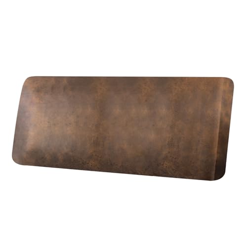 ANARACHON Leather Look Couch Cushion Covers Sofa Seat Slipcovers Sets Couches Furniture Protector for Sectional Armchair Loveseat Pets Kids Stretch Spandex Fabric (1 Cushion Sofa, Dark Brown) - color: Dark Brown, size: 1 Cushion Sofa