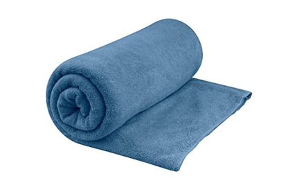Sea to Summit Tek Towel, Plush Camping and Travel Towel - color: Moonlight Blue, style: X-Large