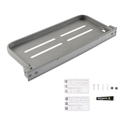 Space Efficient Aluminum Wall Shelf for Motorhomes Organization Foldable Easy Access Enhances Interior Storage Space Saving Storage