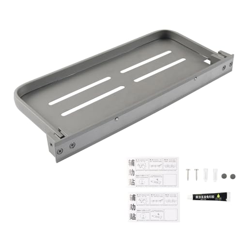Space Efficient Aluminum Wall Shelf for Motorhomes Organization Foldable Easy Access Enhances Interior Storage Space Saving Storage